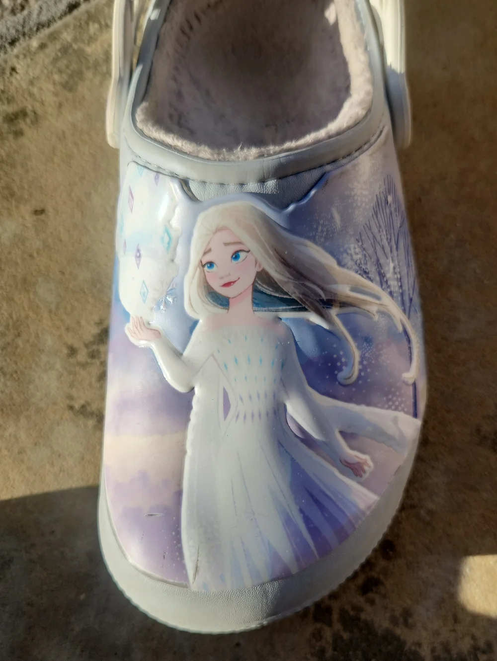 Crocs Disney Frozen ll Clog Anna & Elsa Size 2